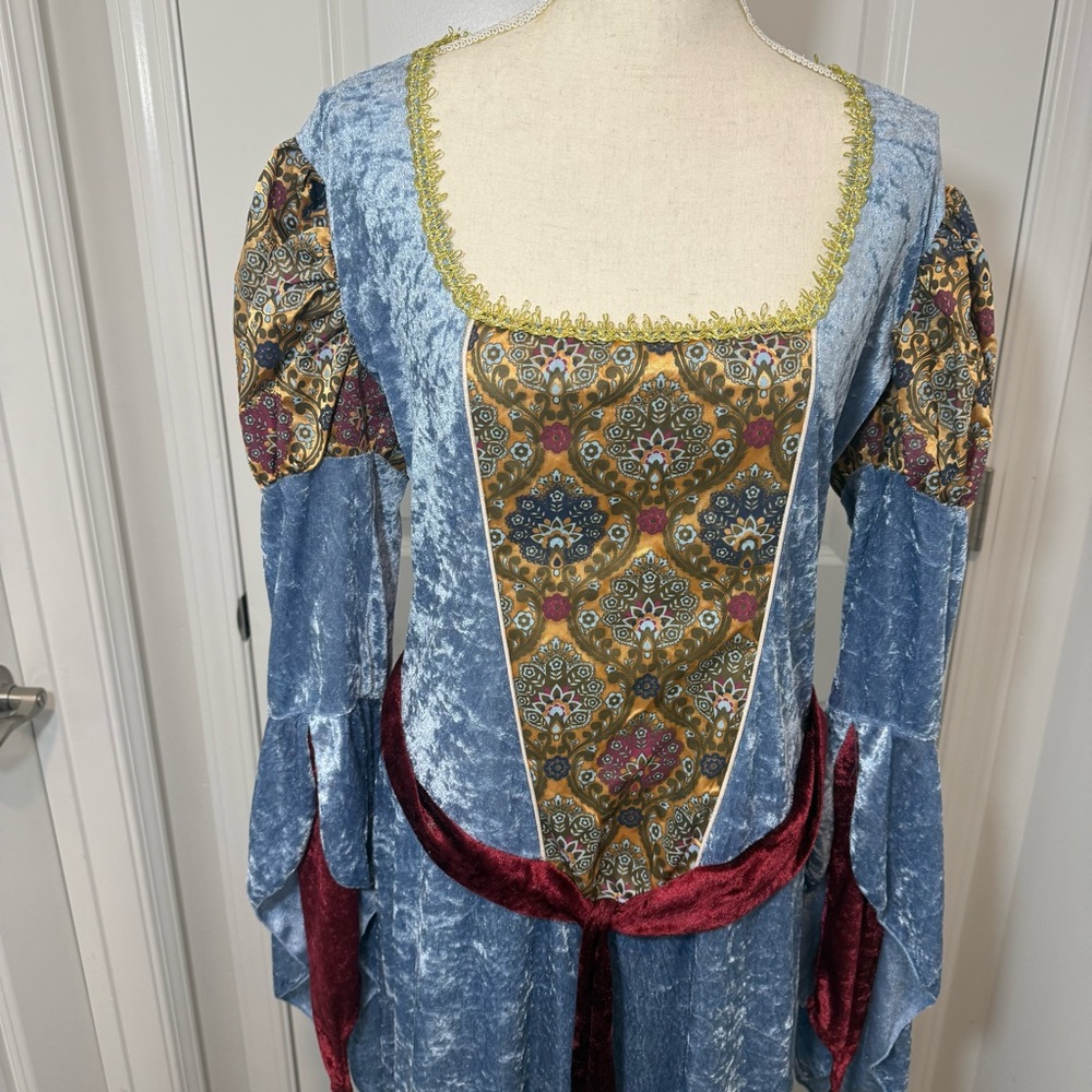 Maid Marian Medieval Renaissance Adult Women’s Costume sz: XL - Picture 5 of 9